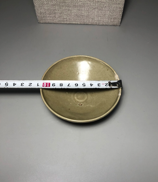 古玩陶瓷精品青釉斗笠盞拍賣,當(dāng)前價格2888元
