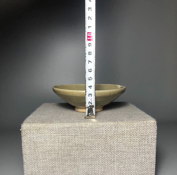 古玩陶瓷精品青釉斗笠盞拍賣,當(dāng)前價格2888元