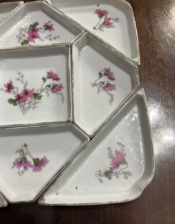 古玩陶瓷粉彩攢盤拍賣,當前價格1500元