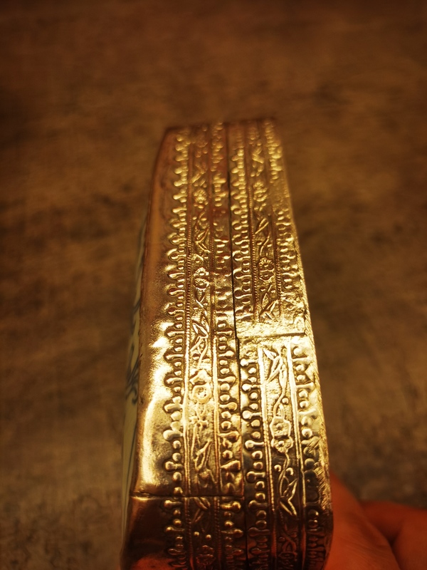 古玩陶瓷清代道光纏枝花囍字紋青花蓋盒拍賣,當(dāng)前價格1100元