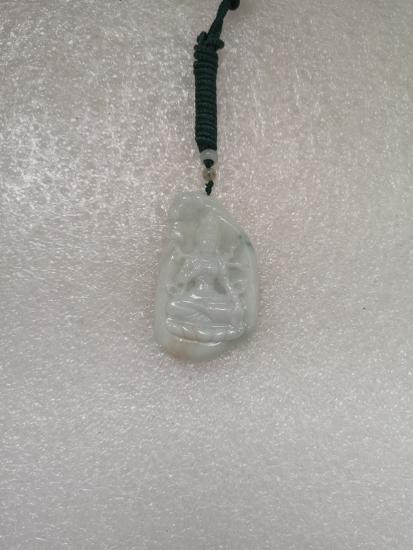 古玩玉器觀音墜拍賣,當前價格450元