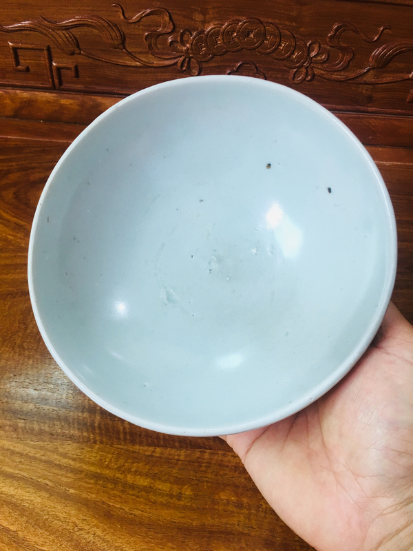 古玩陶瓷(精品釉水漂亮)元代卵白釉碗拍賣,當前價格1188元