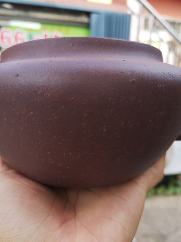 古玩雜項晚清名家宜興顧見文大紫砂壺拍賣,當前價格2980元