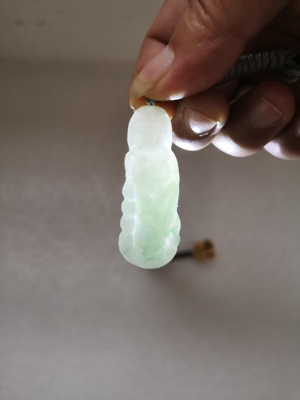 古玩玉器觀音拍賣(mài),當(dāng)前價(jià)格345元