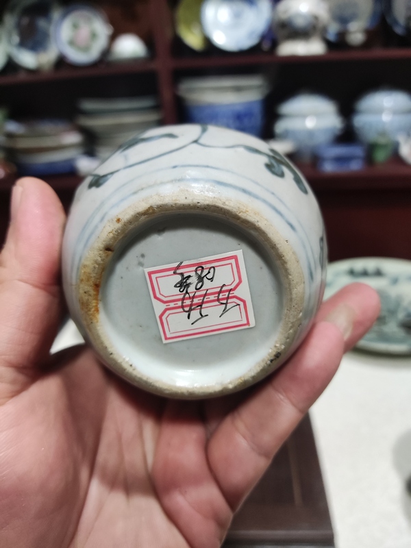 古玩陶瓷明晚期青花花卉紋罐拍賣,當(dāng)前價格1988元