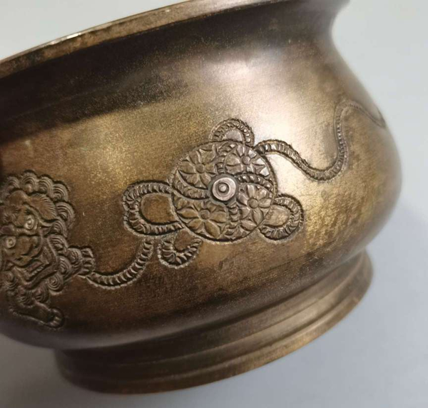 古玩雜項小琴爐拍賣，當前價格2988元