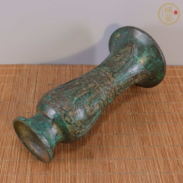 古玩銅器銅尊瓶真品鑒賞圖