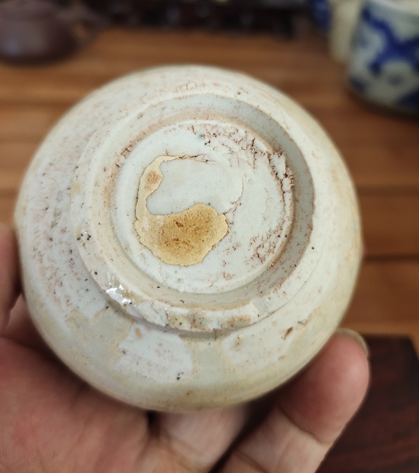 古玩陶瓷宋-景德鎮青白釉水盂拍賣,當前價格233元