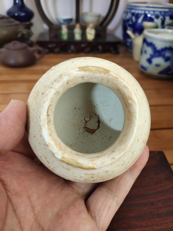 古玩陶瓷宋-景德鎮青白釉水盂拍賣,當前價格233元
