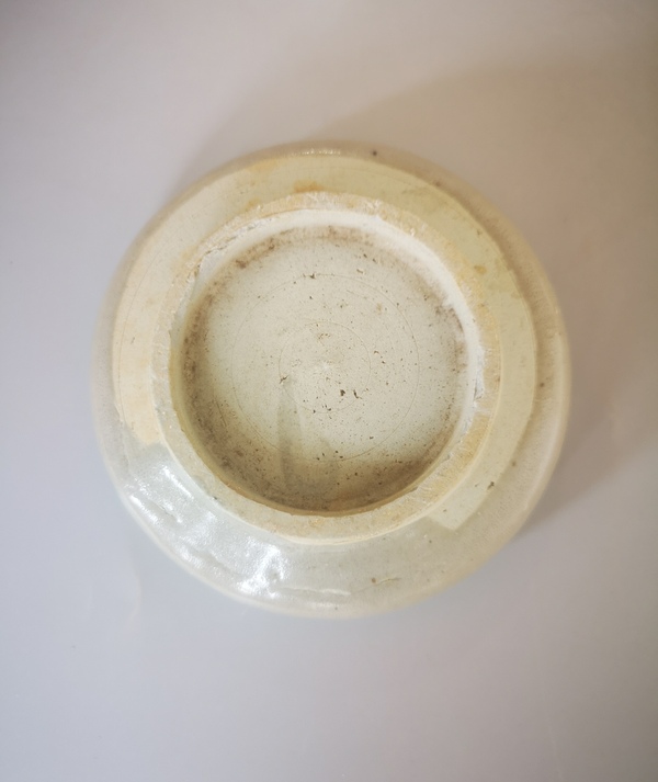 古玩陶瓷明代.龙泉窑系青瓷杯和明代龙泉窑青瓷双层托拍卖，当前价格788元
