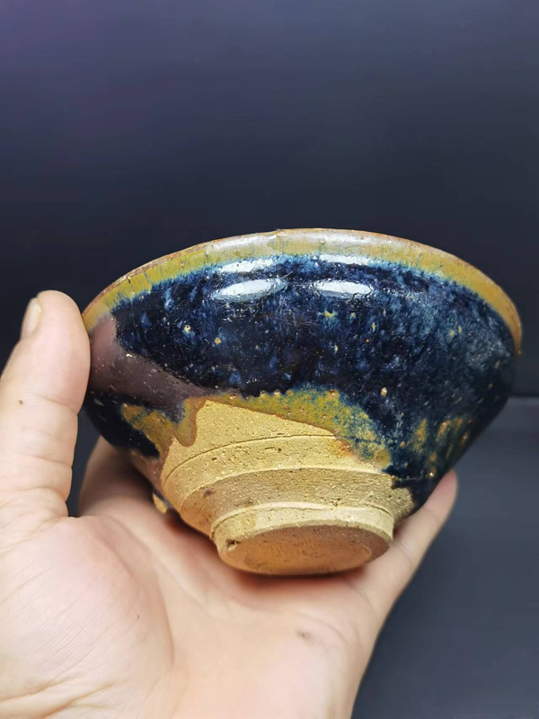 古玩陶瓷建盞系茶盞拍賣,當前價格6300元