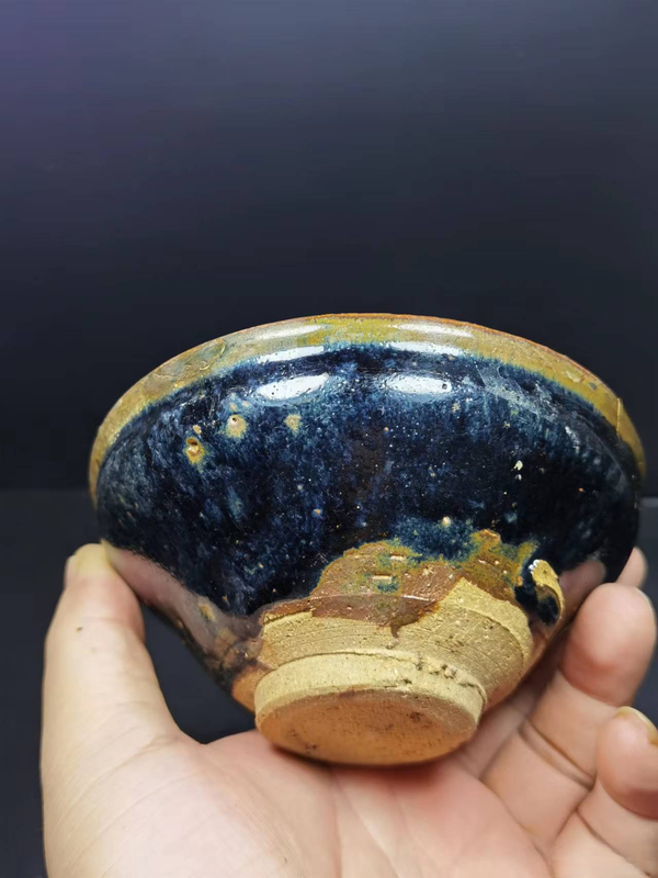 古玩陶瓷建盞系茶盞拍賣,當前價格6300元
