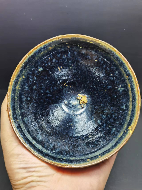古玩陶瓷建盞系茶盞拍賣,當前價格6300元