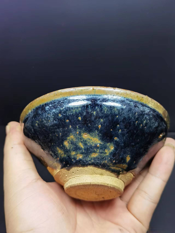 古玩陶瓷建盞系茶盞拍賣,當前價格6300元