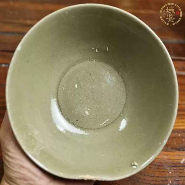 古玩陶瓷金村窯青瓷碗真品鑒賞圖