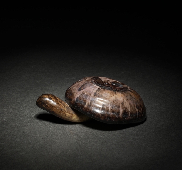 古玩陶瓷上世紀(jì)中期窯變釉仿生瓷蘑菇拍賣,當(dāng)前價格3000元