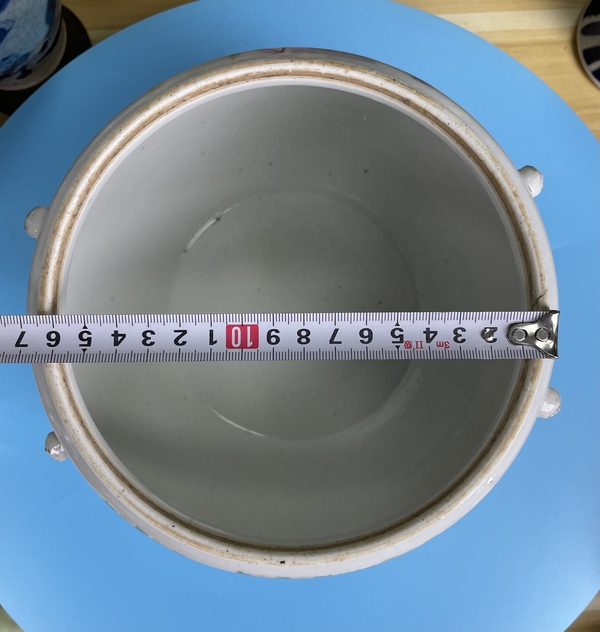 古玩陶瓷清同治 精品 粉彩人物故事紋粥罐拍賣,當前價格2900元