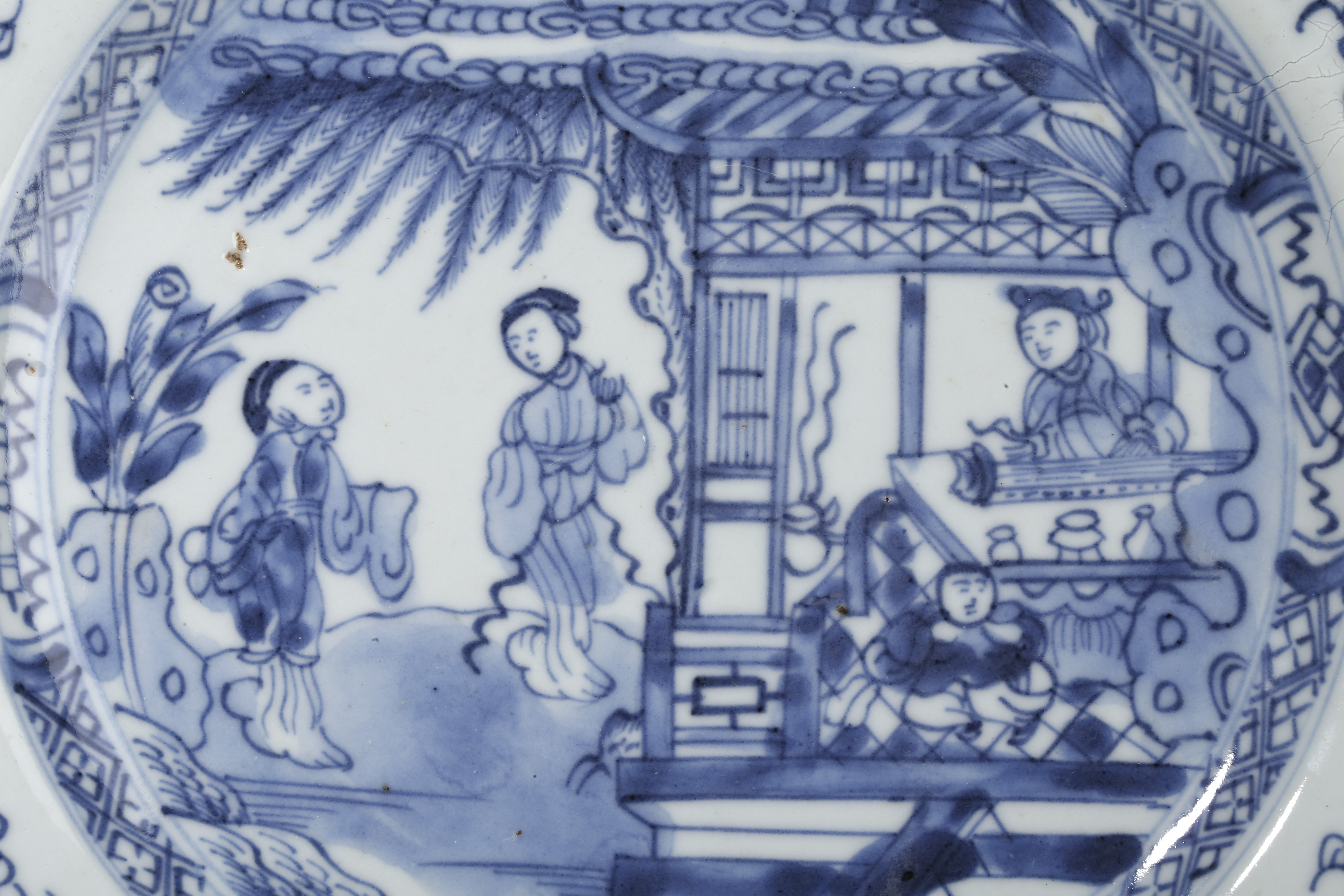 域鉴古玩】清康熙·青花西厢记人物故事纹盘鉴定结果_清康熙·青花西厢记 ...