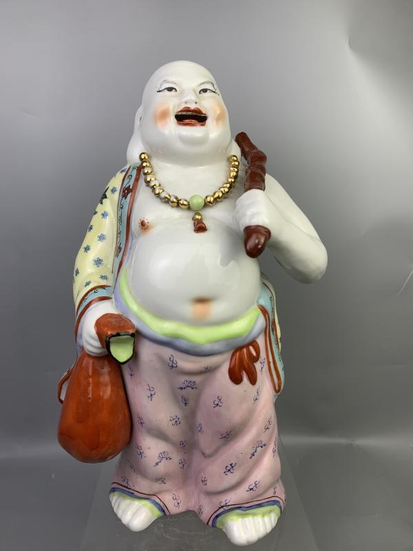 六十至八十年代弥勒佛瓷塑拍卖，当前价格199元