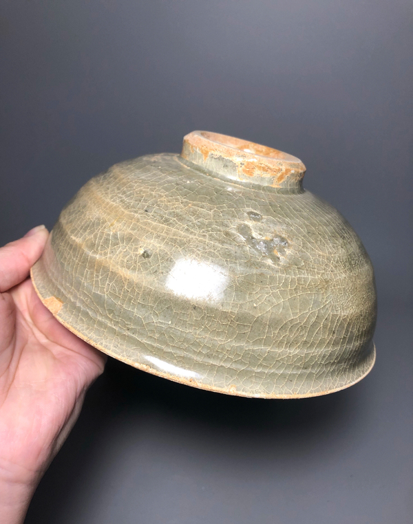 古玩陶瓷(已保真帶證書)青釉碗拍賣,當前價格1588元