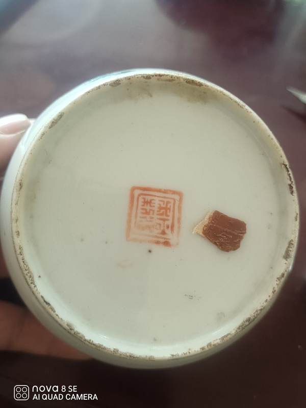 古玩陶瓷民國二甲傳臚彩瓷蓋缸拍賣,當前價格200元