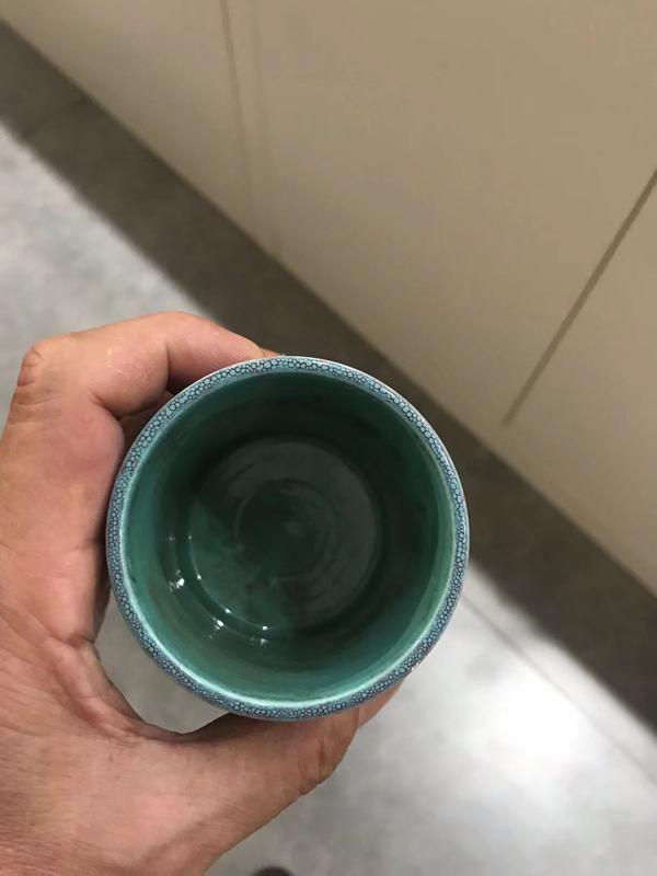 古玩陶瓷爐鈞釉筆筒拍賣,當前價格6000元