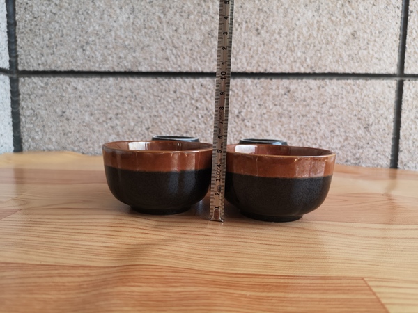 古玩陶瓷八十年代紫金釉黑釉杯拍賣,當(dāng)前價格260元