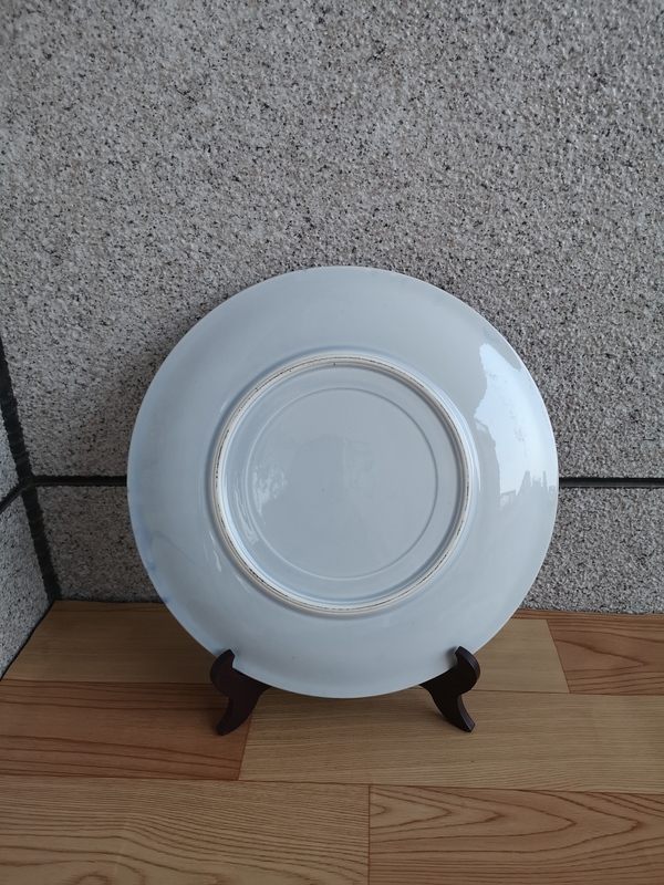 古玩陶瓷六十至八十年代青花盤拍賣,當(dāng)前價格398元