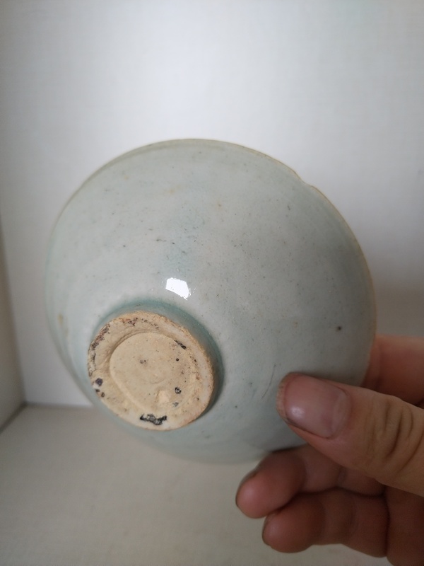 古玩陶瓷宋代影清花口盞拍賣,當前價格88元