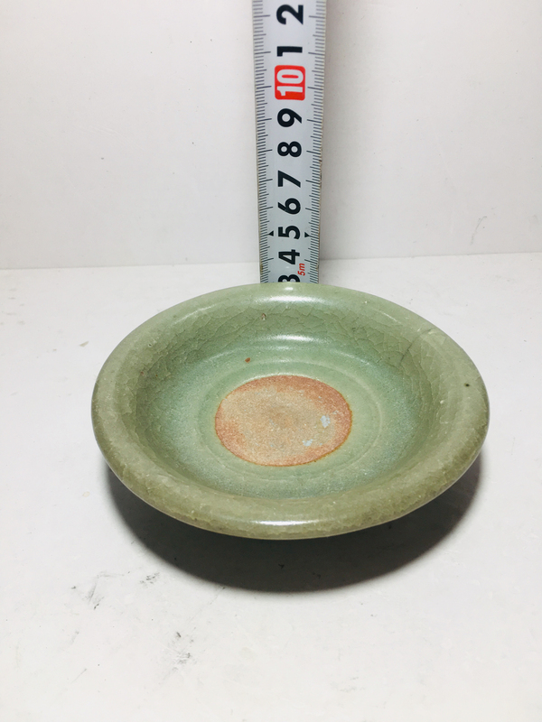 古玩陶瓷龍泉窯帝皇翡翠綠玉化官釉筆洗/壺托壺承拍賣,當前價格0元
