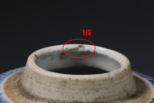 古玩陶瓷清康熙·青花留白冰梅纹罐拍卖，当前价格7252元