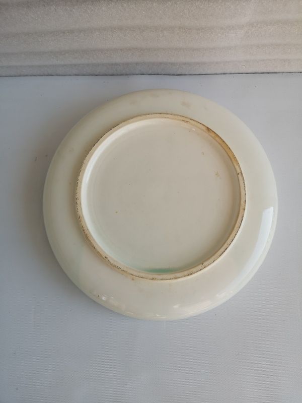 古玩陶瓷歲寒三友松竹梅彩瓷盤拍賣,當(dāng)前價(jià)格398元