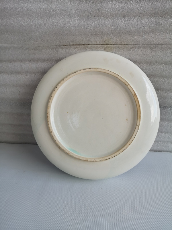 古玩陶瓷歲寒三友松竹梅彩瓷盤拍賣,當(dāng)前價(jià)格398元