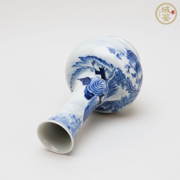 古玩陶瓷青花瓶真品鑒賞圖