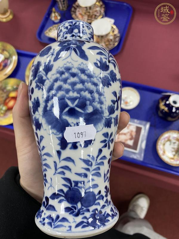 古玩陶瓷青花花鳥瓶真品鑒賞圖