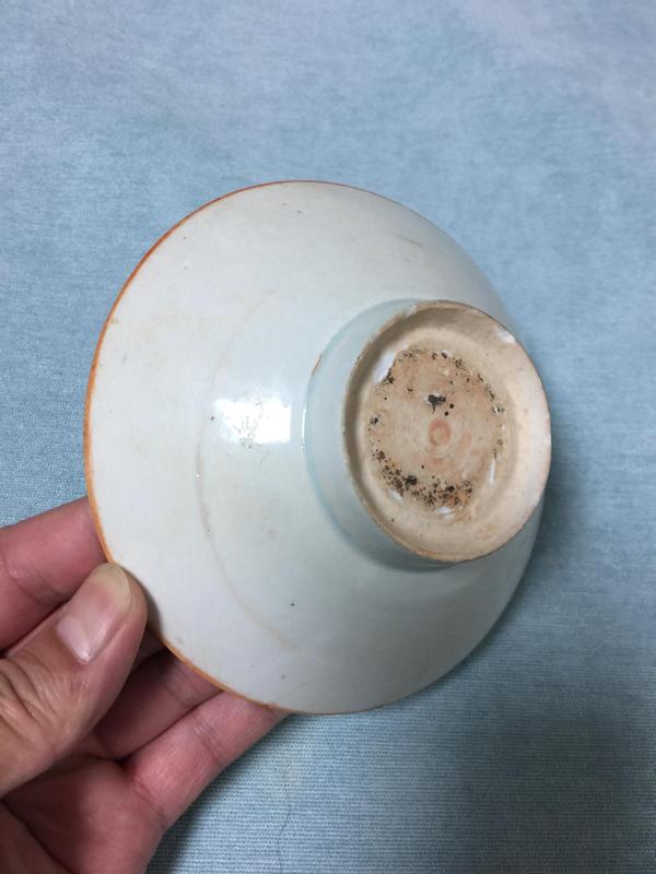 古玩陶瓷影青釉花卉紋碗拍賣,當前價格3000元