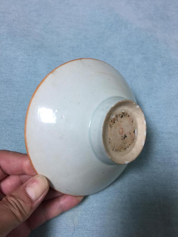 古玩陶瓷影青釉花卉紋碗拍賣,當前價格3000元