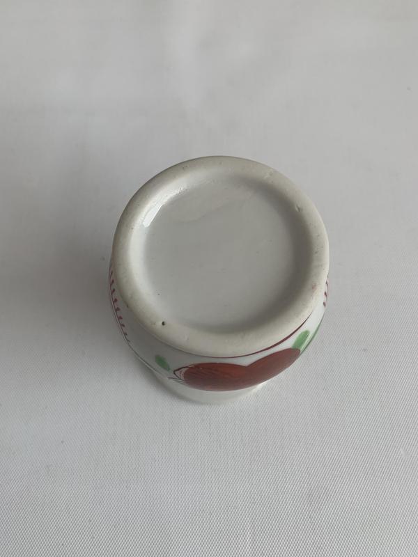 古玩陶瓷出口創(chuàng)匯期花卉紋獅耳盤口瓶拍賣,當(dāng)前價(jià)格160元