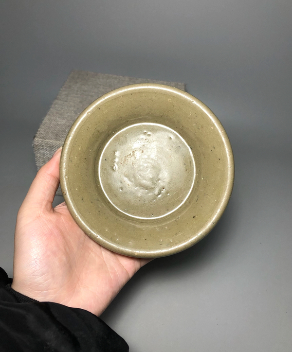 古玩陶瓷龍泉窯系青釉洗拍賣,當(dāng)前價格2288元
