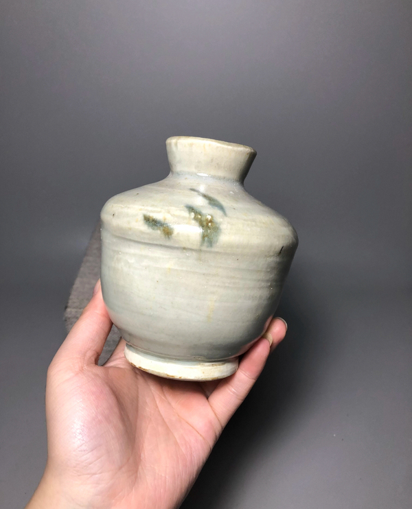 古玩陶瓷影青白釉梅瓶拍賣,當前價格1288元