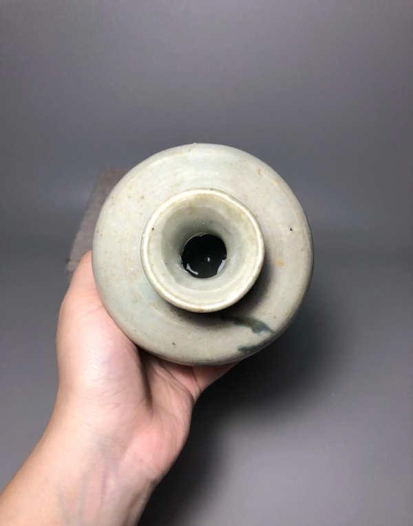 古玩陶瓷影青白釉梅瓶拍賣,當前價格1288元