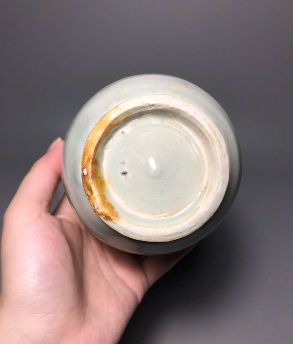 古玩陶瓷影青白釉梅瓶拍賣,當前價格1288元