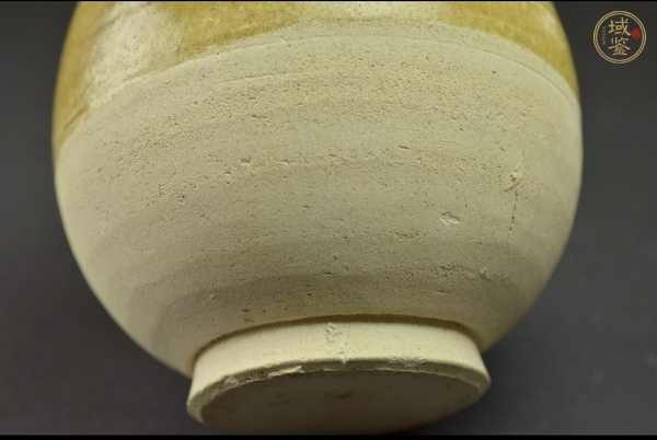 古玩陶瓷唐代·黃釉四系罐真品鑒賞圖