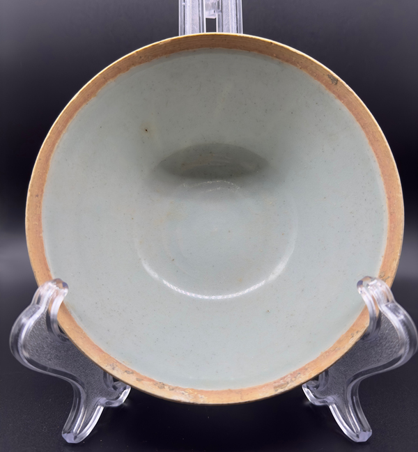 古玩陶瓷南宋湖田影青釉刻劃雙層仰蓮紋面包碗(已保真)拍賣,當前價格5888元