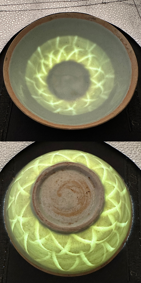 古玩陶瓷南宋湖田影青釉刻劃雙層仰蓮紋面包碗(已保真)拍賣,當前價格5888元