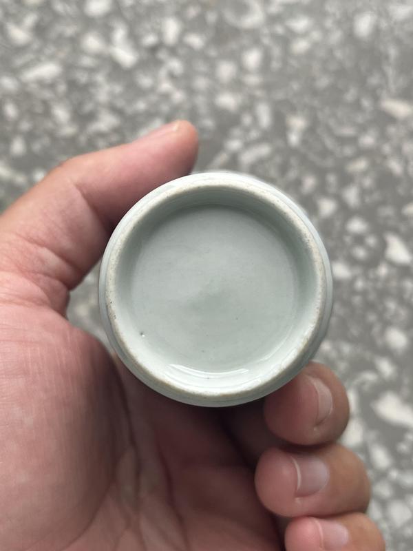 古玩陶瓷花卉紋青花杯拍賣,當前價格800元