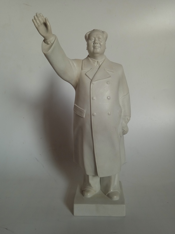 古玩陶瓷文革偉人白瓷塑像拍賣,當前價格1888元