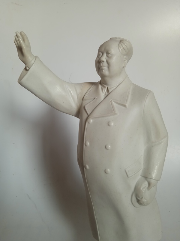 古玩陶瓷文革偉人白瓷塑像拍賣,當前價格1888元