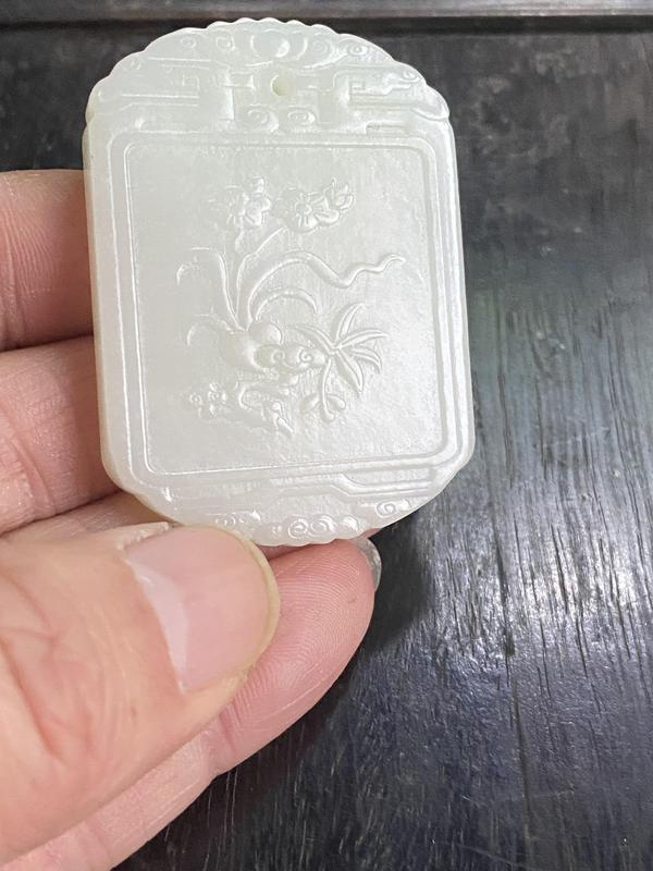 古玩玉器玉牌子拍賣,當前價格2600元