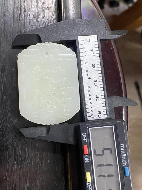 古玩玉器玉牌子拍賣,當前價格2600元